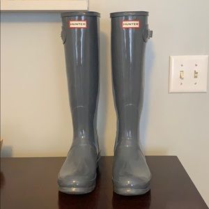 HUNTER rain boots.  Hardly worn